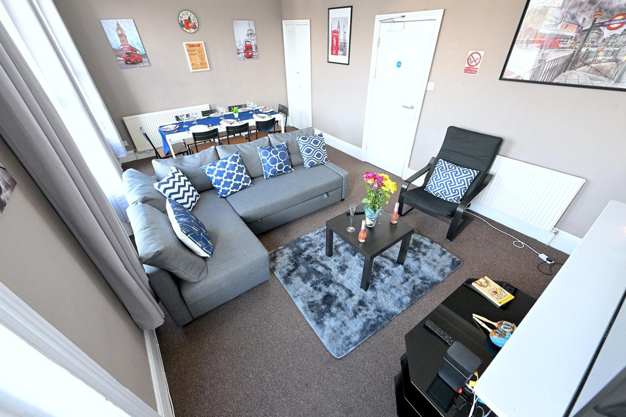 Stunning 3 Bedroom Serviced Flat In North ลอนดอน ภายนอก รูปภาพ